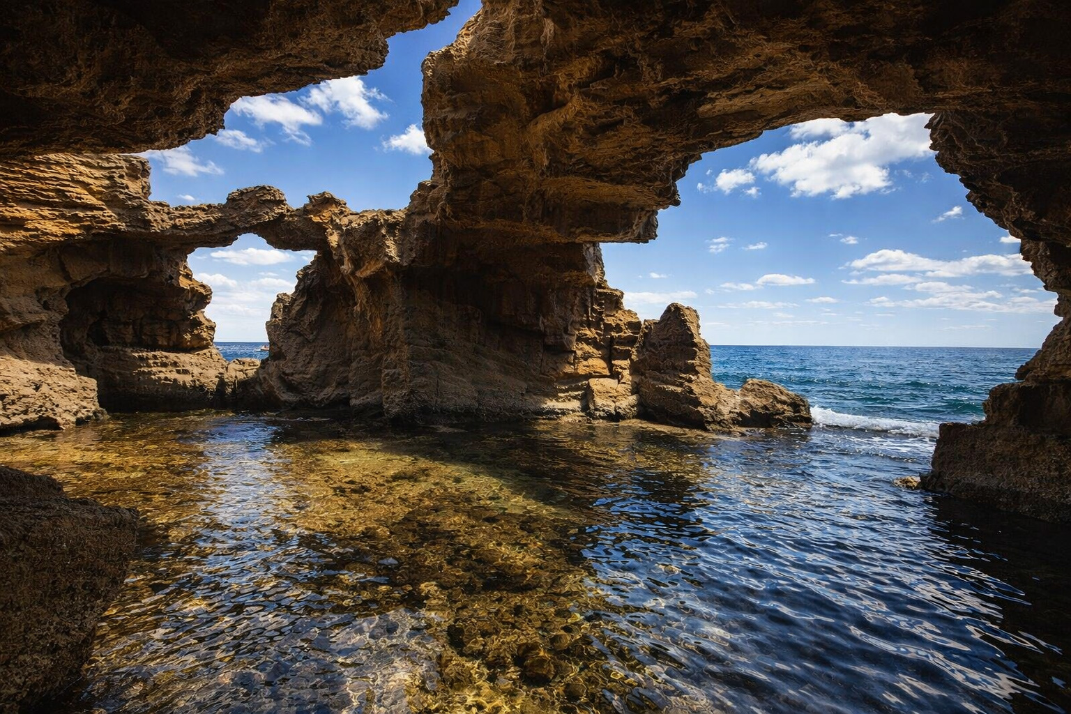Panorama auf Cova Tallada