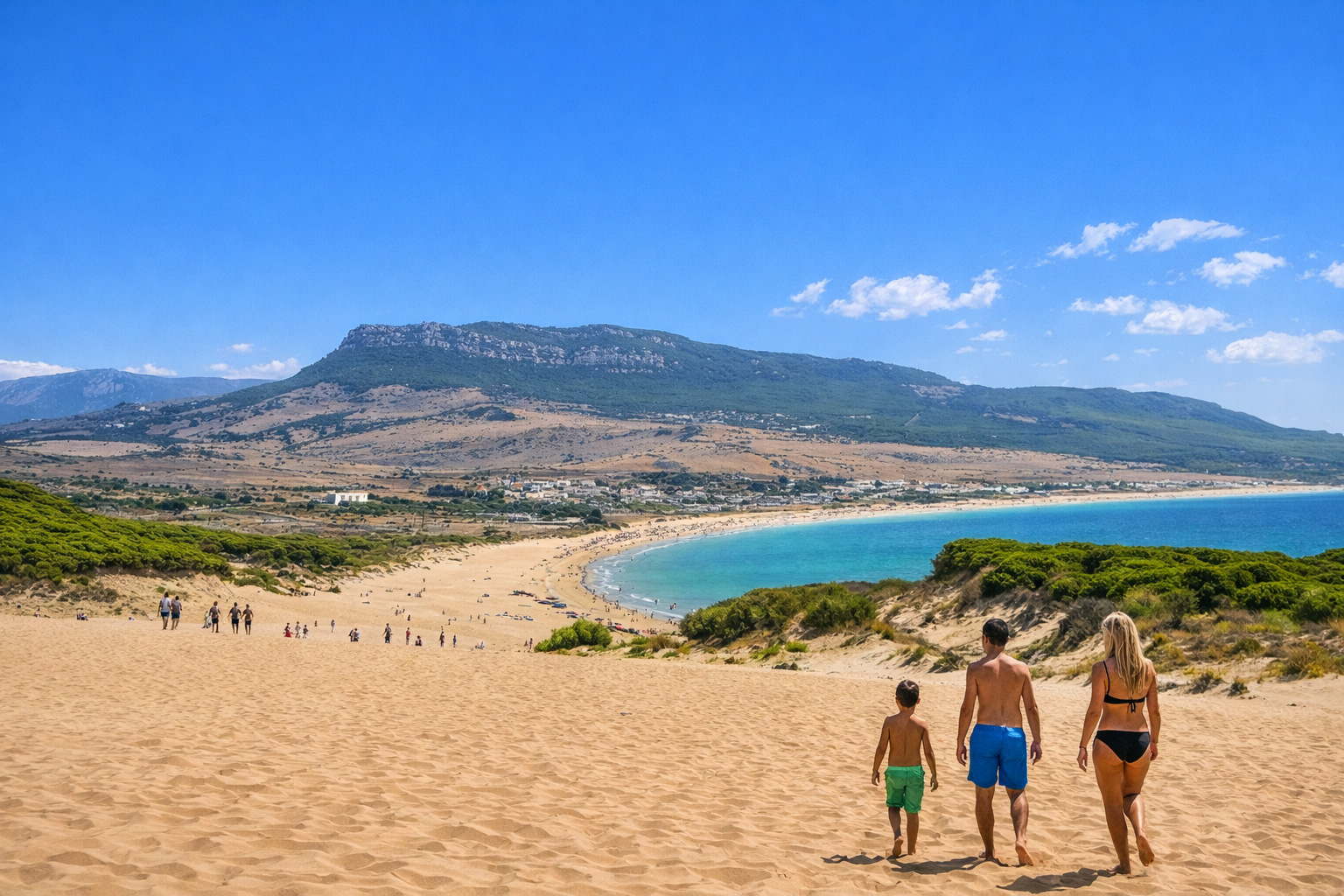 Panorama auf Duna de Bolonia