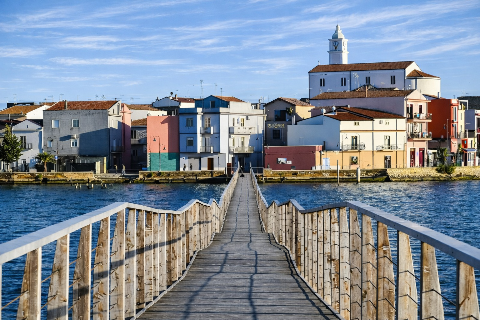Panoramabild vom Lago di Lesina