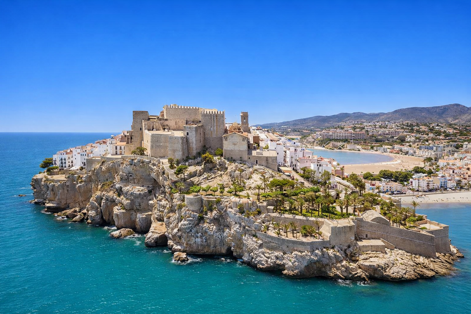 Panorama auf Peñíscola