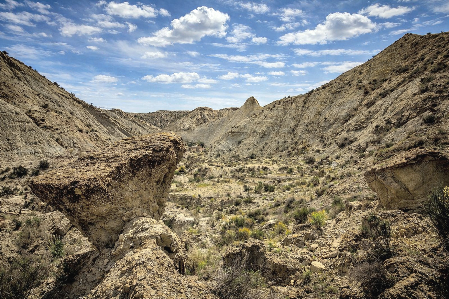 Panorama auf Tabernas Desert
