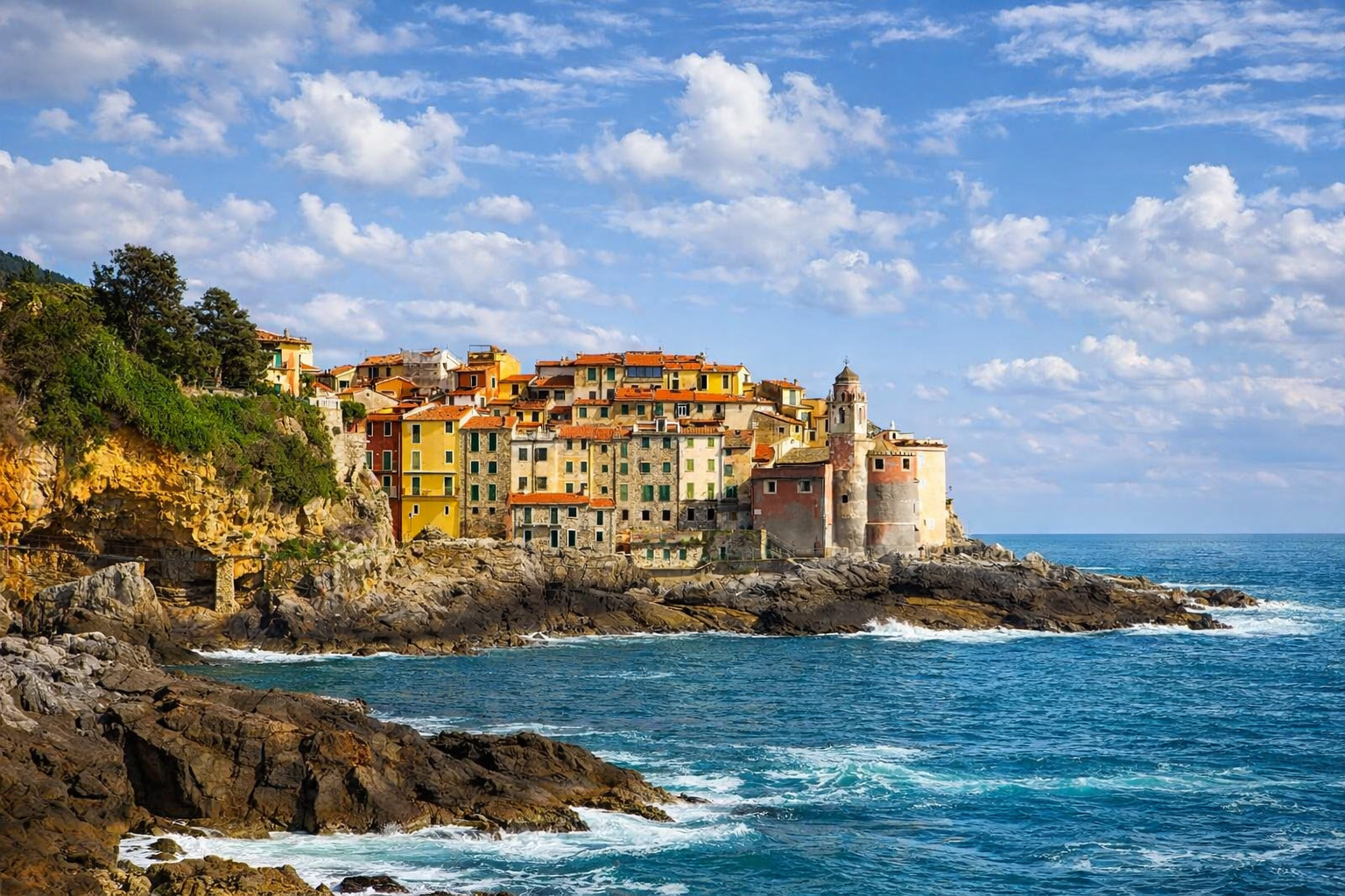 Panoramabild von Tellaro