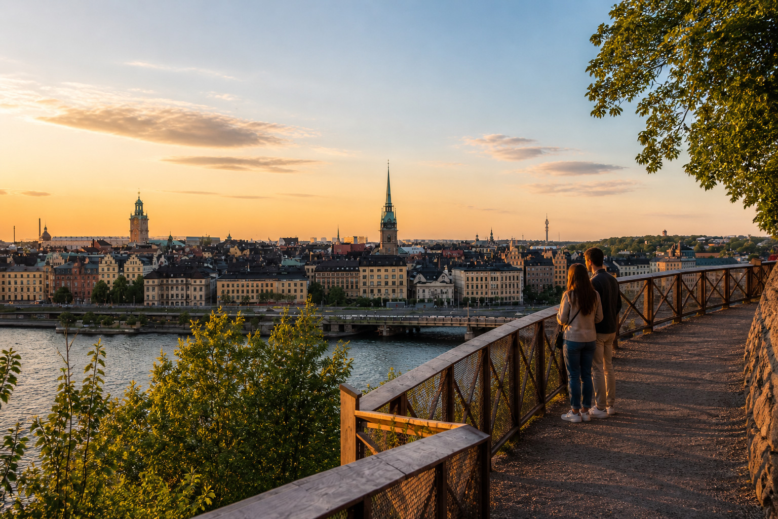 Monteliusvägen Aussichtspunkt