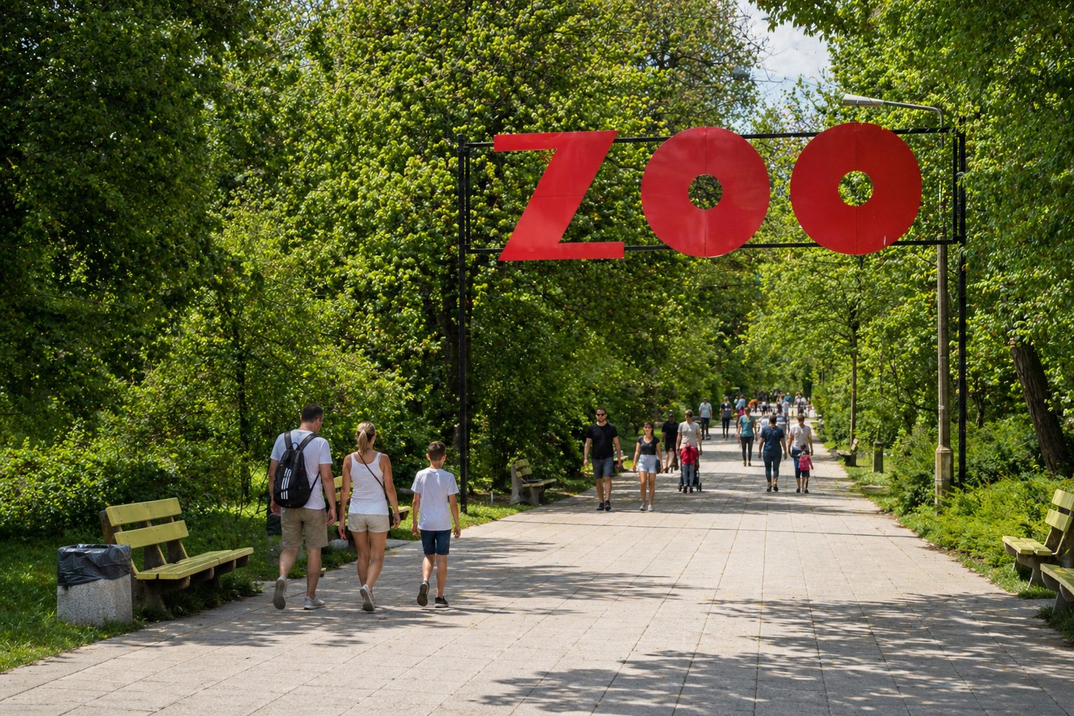 Stadtzoo Warschau Eingang