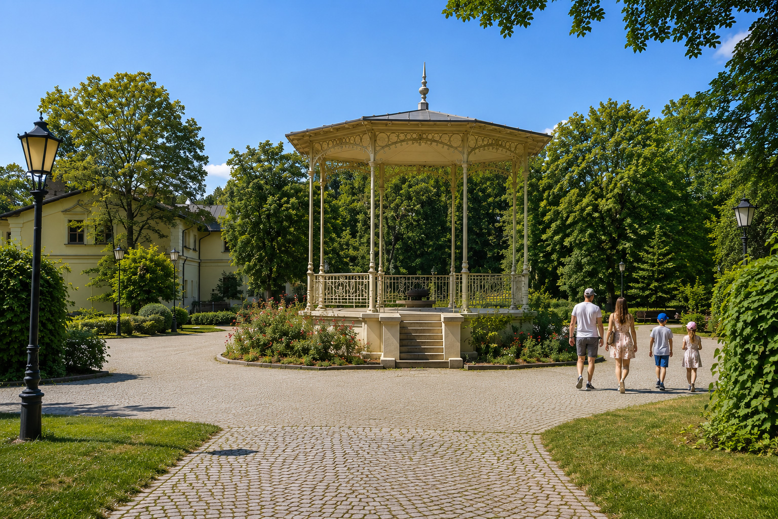 Źródliska-Park in Łódź