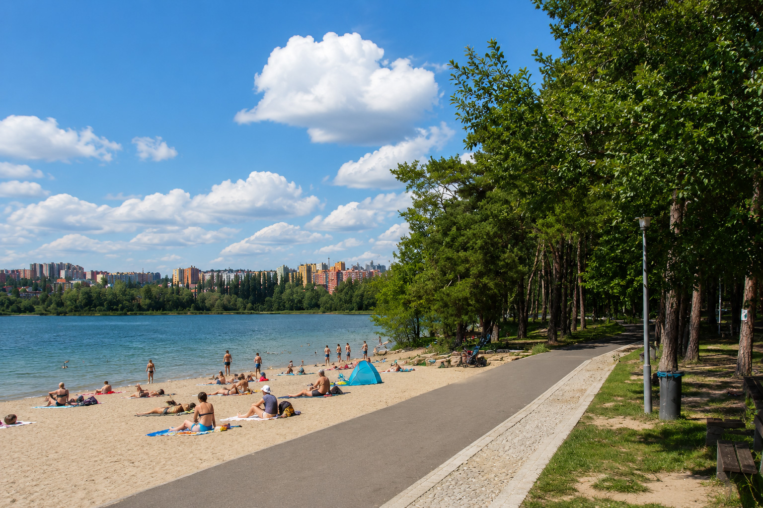 Großer Bolevecký-Teich Bolevák