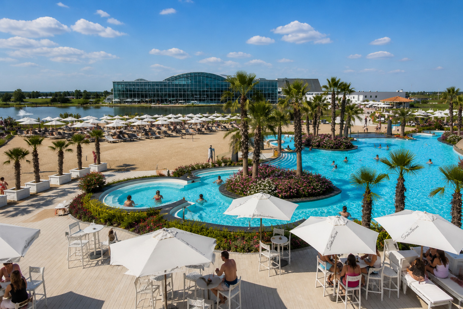 Urban Beach bei Therme Bukarest