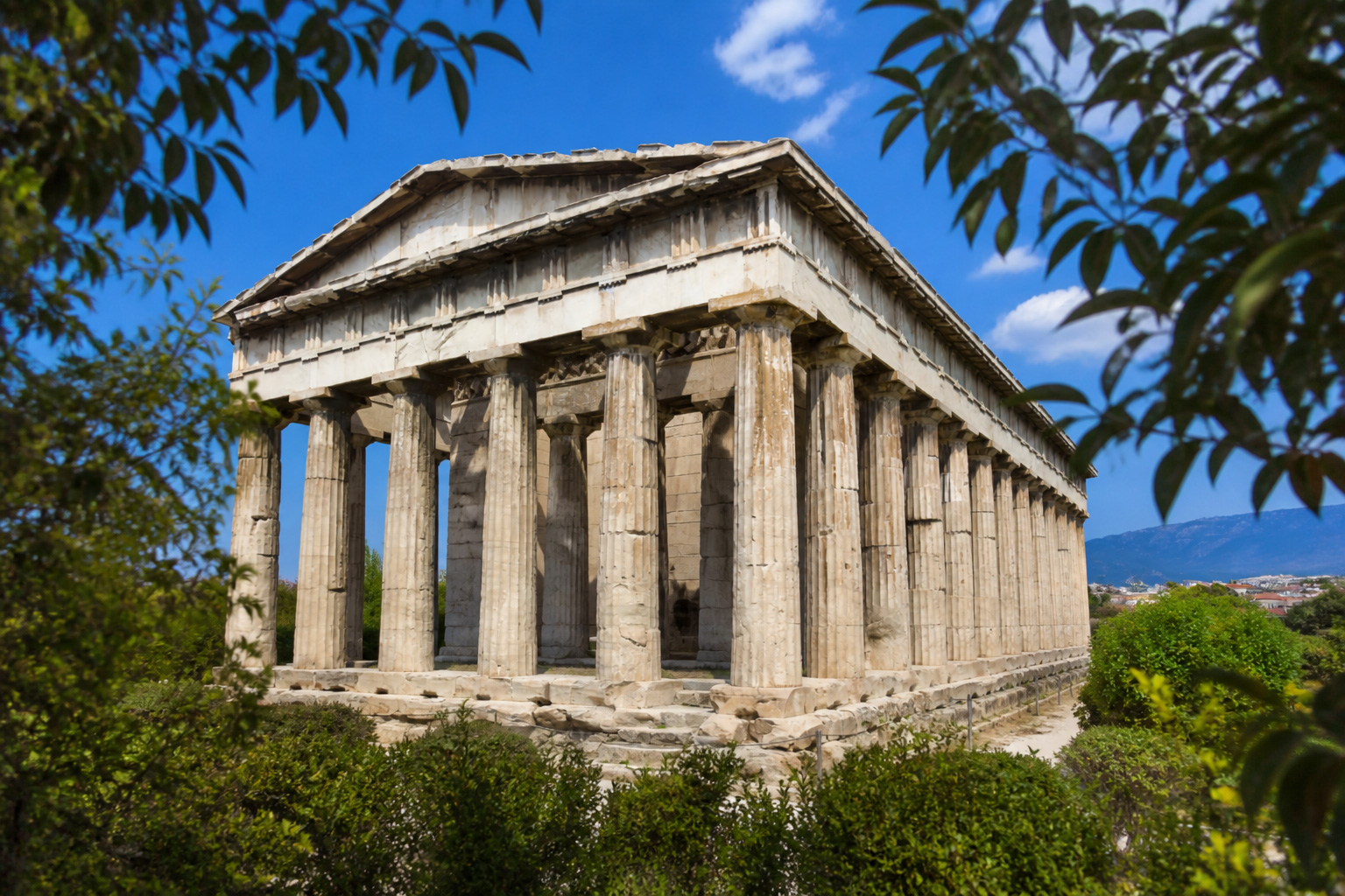 Antike Agora von Athen