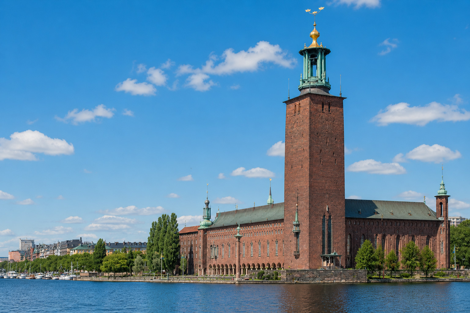 Stadshuset als Stadtzeichen
