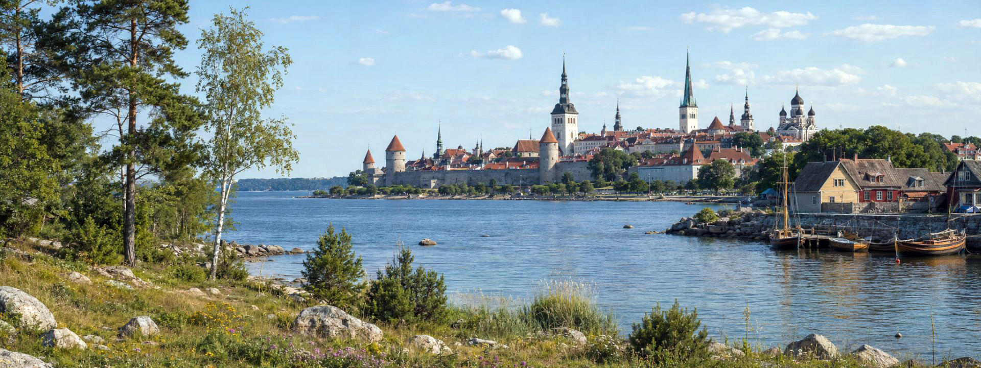 Panoramaansicht von Estland