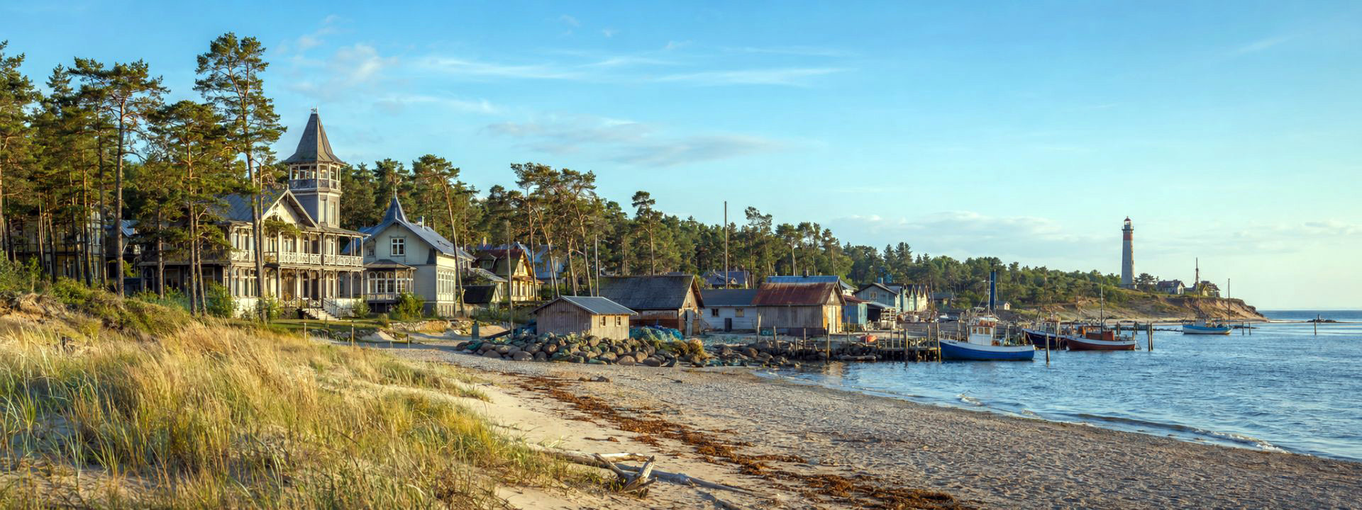 Panoramaansicht von Lettland