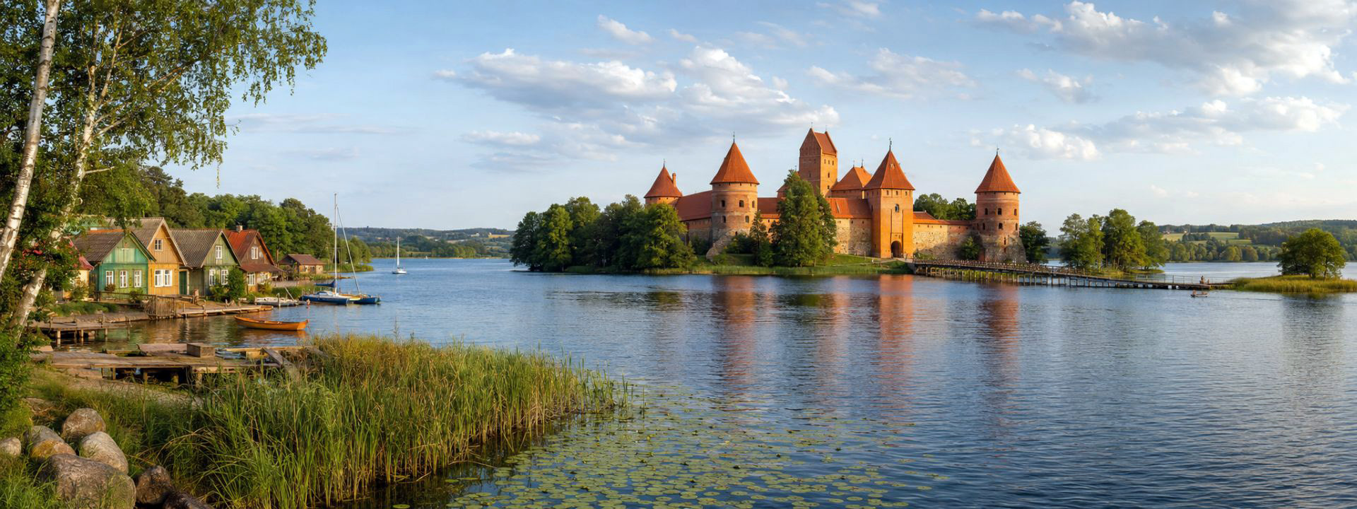 Panoramaansicht von Litauen