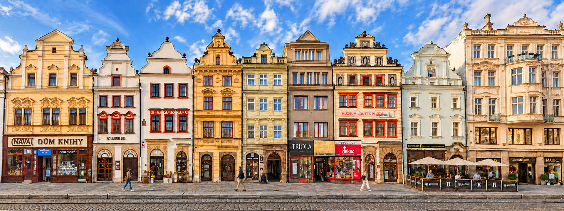 Panoramaansicht von Pilsen