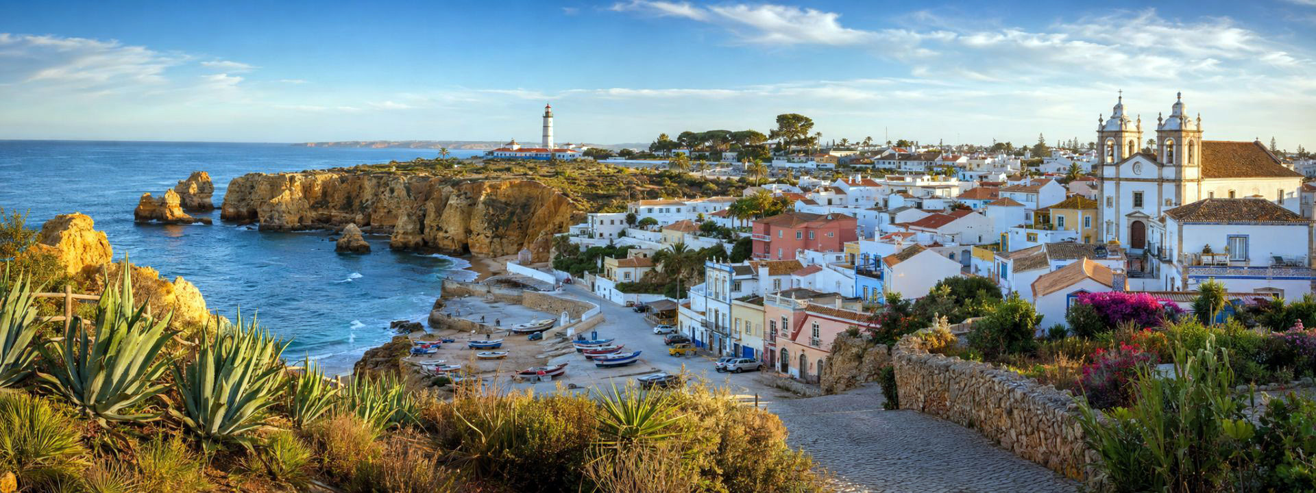 Panoramaansicht von Portugal