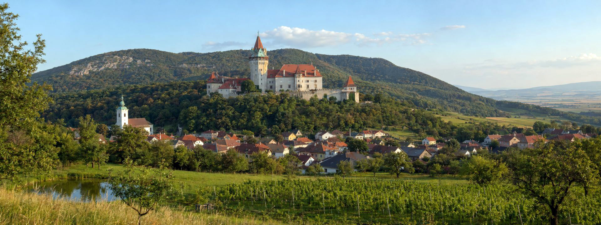 Panoramaansicht von Slowakei